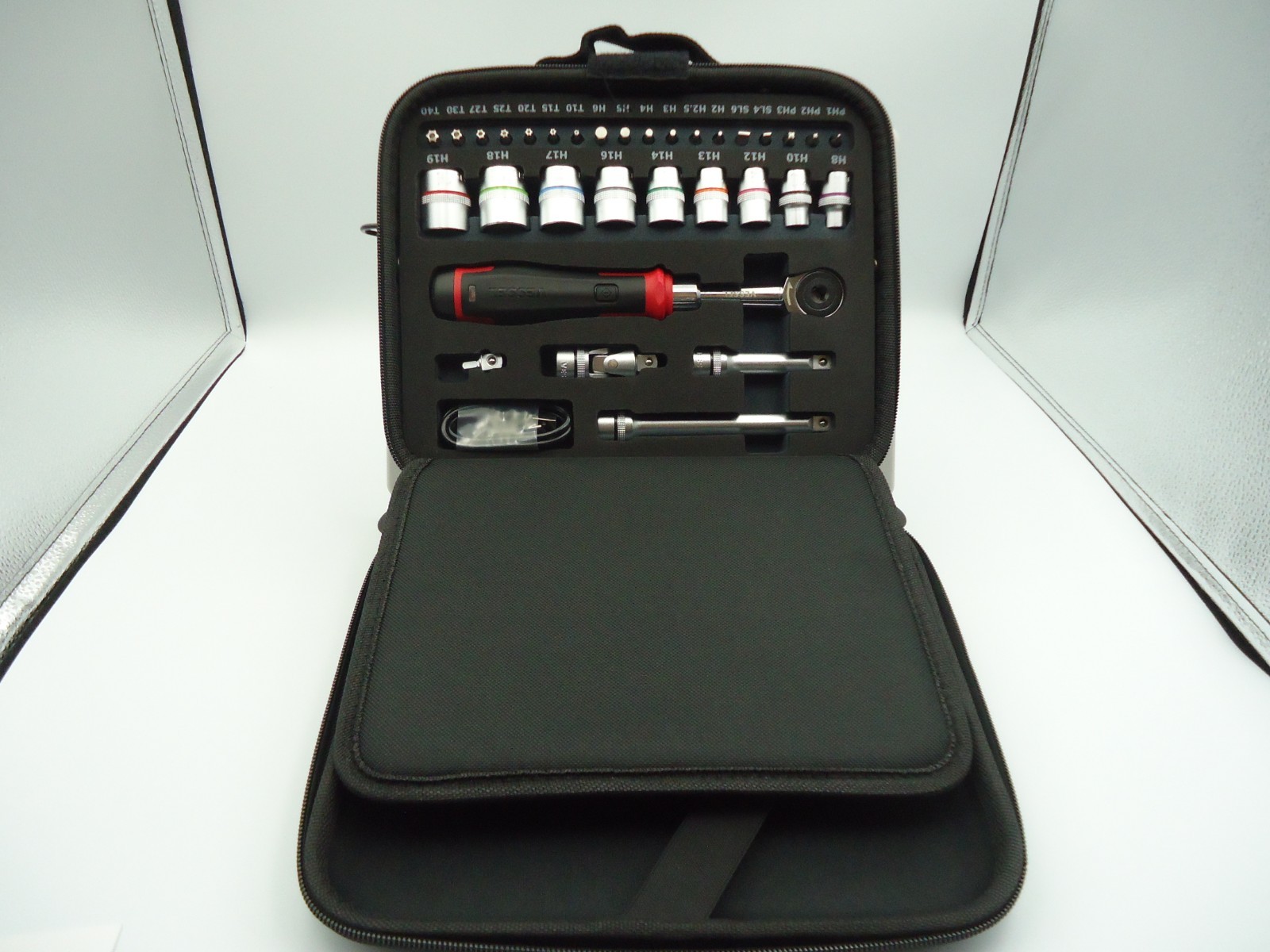 VESSEL 400ER3-1M Electric Ratchet Set USB-C Rechargeable 31pcs Japan Tool