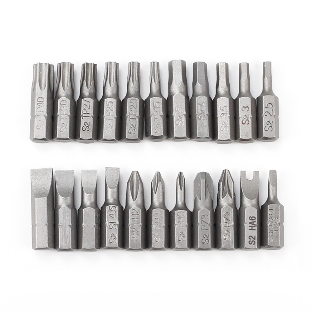1/4″ Impact Drill Driver Magnetic Hex Phillips Slotted Torx Mini Screwdriver Bit