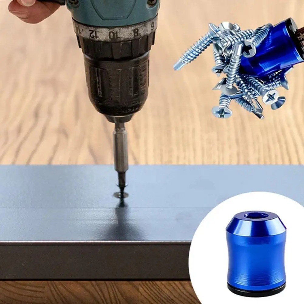 3pcs Strong Magnetic Screw Ring: 1/4 Inch/ 6.35 mm Universal Magnetic Screw Hold