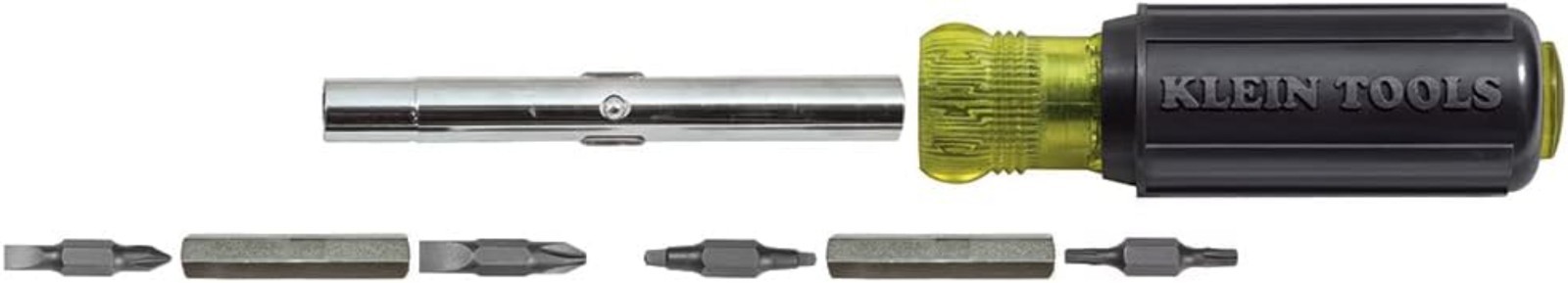 Multi-bit Screwdriver Nut Driver Set 11-in-1 with Cushion Grip Handle