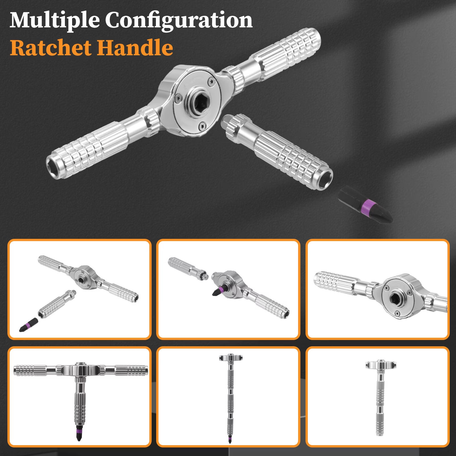 Magnetic Screwdriver 40 in 1,Multi-Purpose Ratchet Screwdriver Set,Tool Kit for
