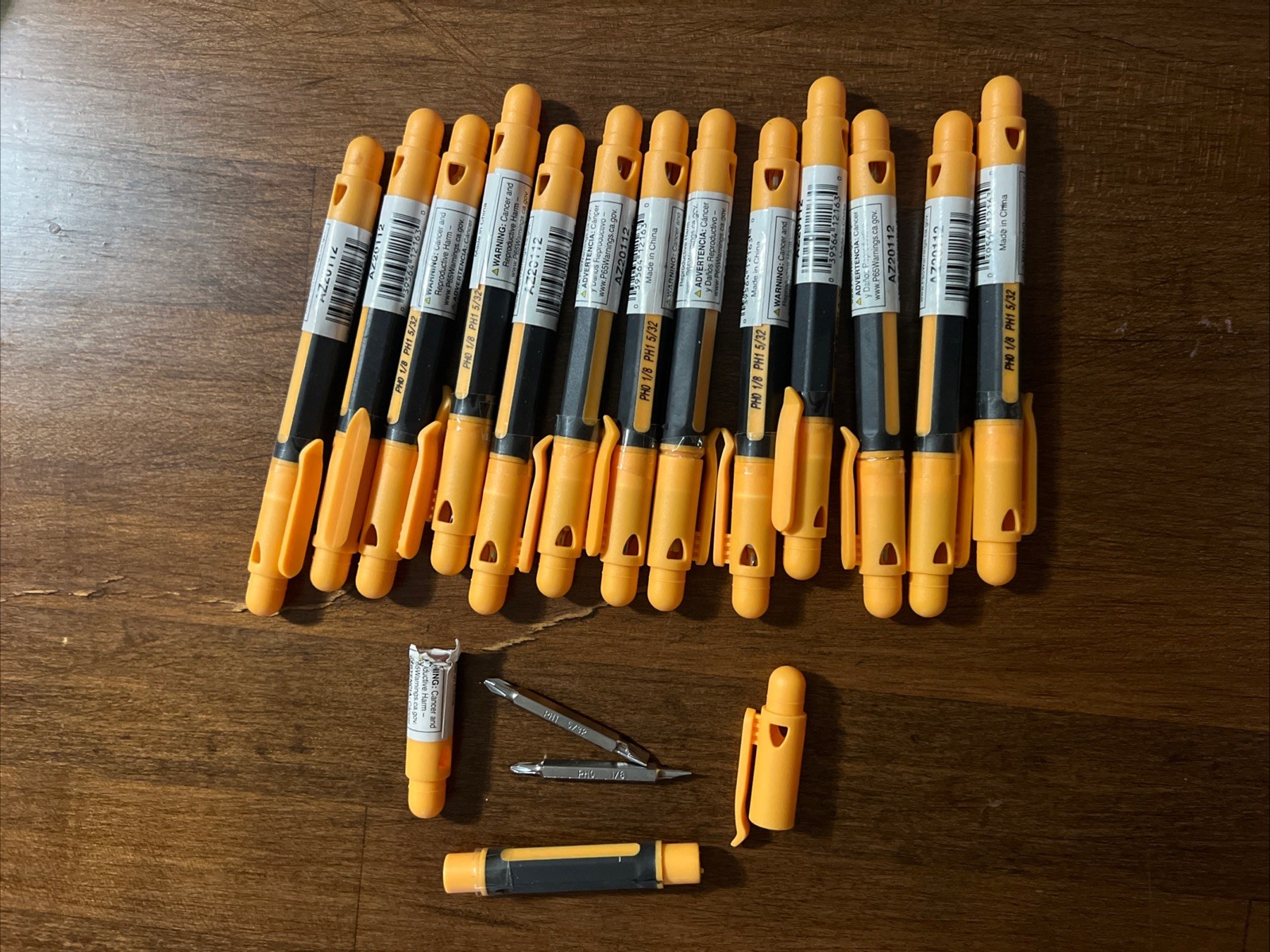 4 in 1 Precision Screwdriver LOT Of 14 Destornillador 1/8 5/32 + – Phillips FLAT