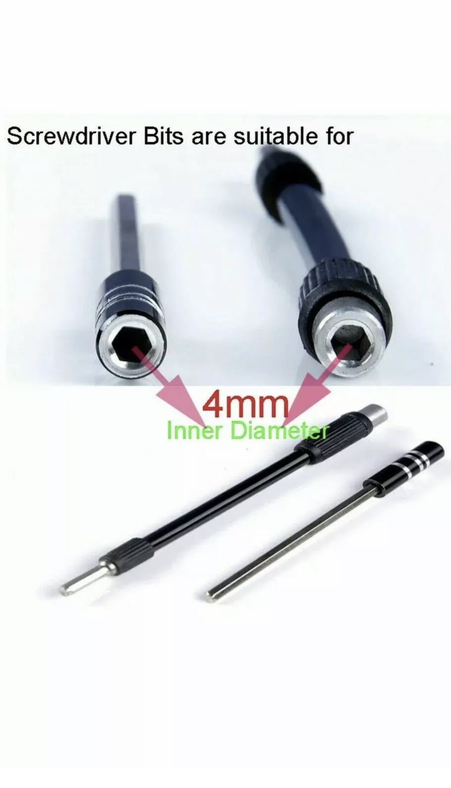 10Pcs Torx Bit Driver Set CR-V Security Torx T3 T4 T5 T6 T7 T8 TR9 T10 T15H T20