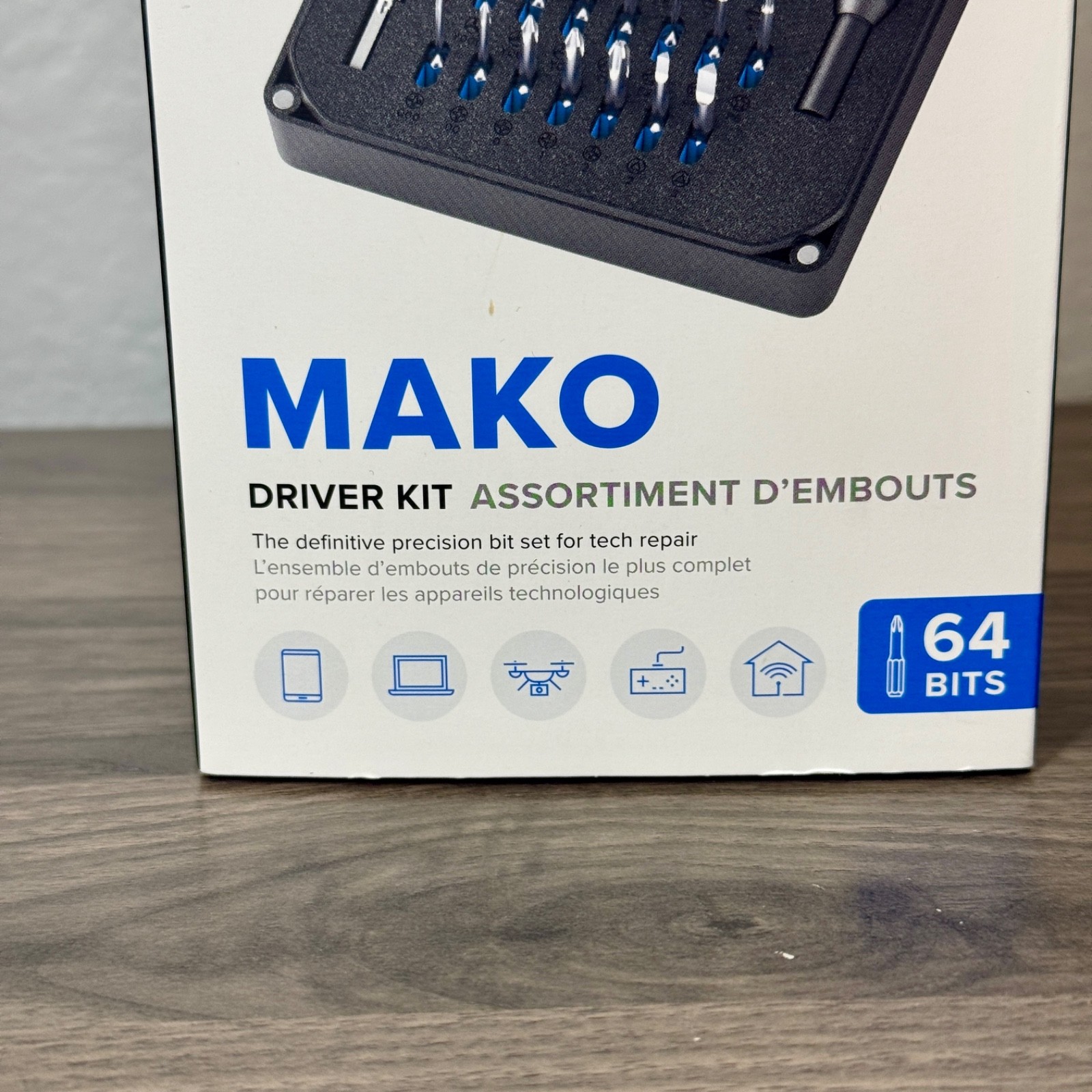 iFixit Mako Driver Kit 64 Piece Precision Bits for Tech Repair IF145-299-4