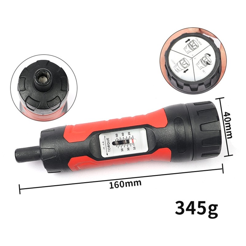 High Performance Preset- Torque Screwdriver 10-65In.lb Torque Wrench Manual