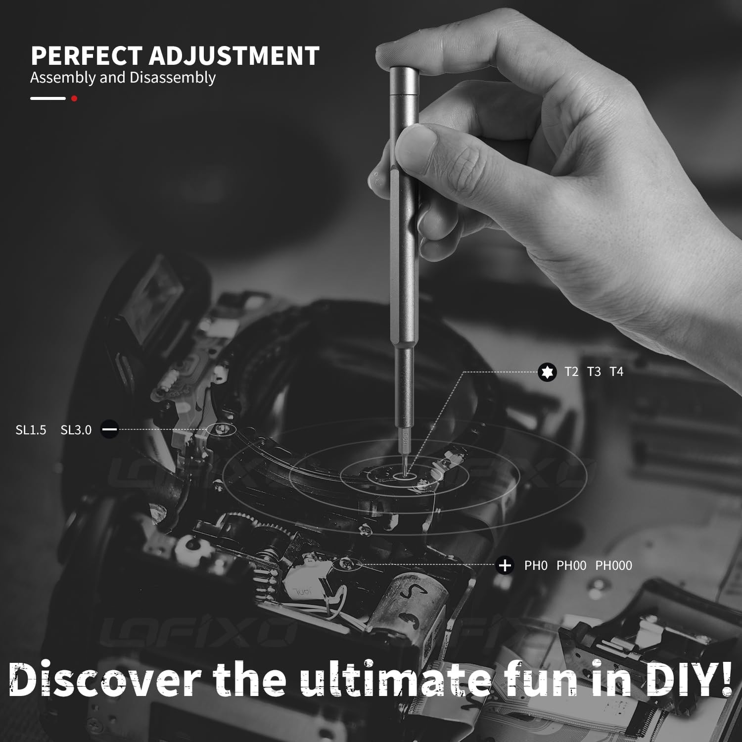 Precision Screwdriver Set, All-in-One Magnetic Tools for iPhone, Mac, PS4, Xbox,