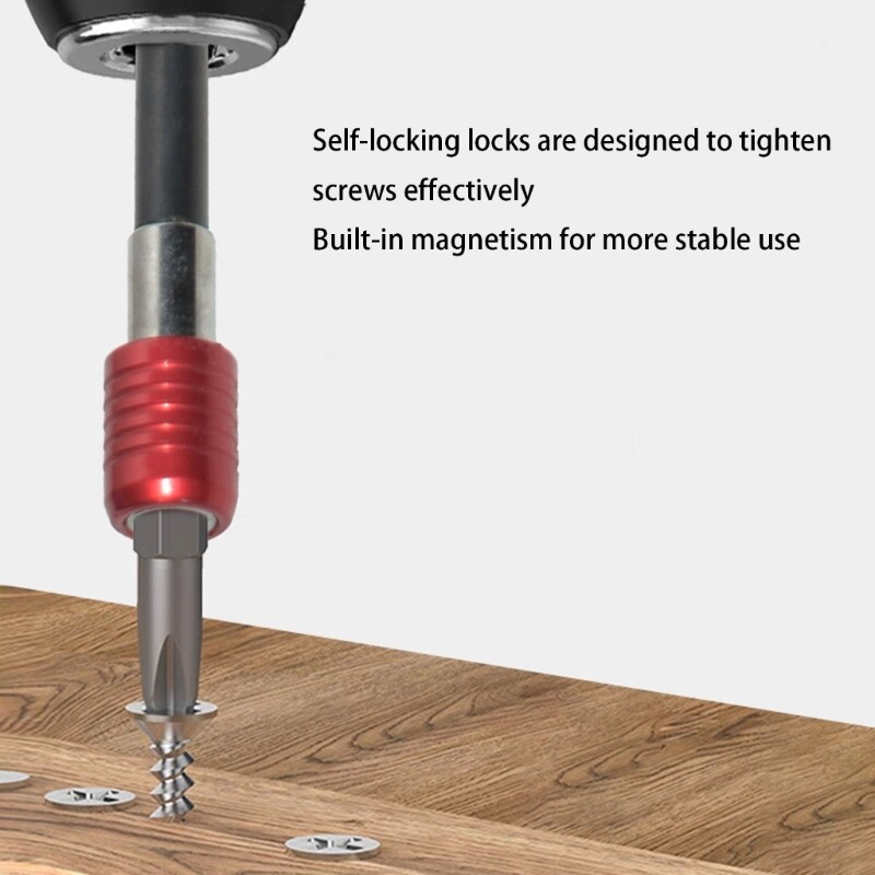Professional 300mm Hexagonal Shank Locking Drill Bit Adapter for Carpentry