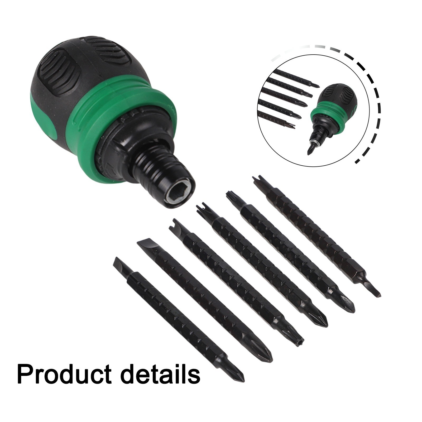Portable 12 in 1 Ratchet Screwdriver Set for DIY Projects and Everyday Repairs