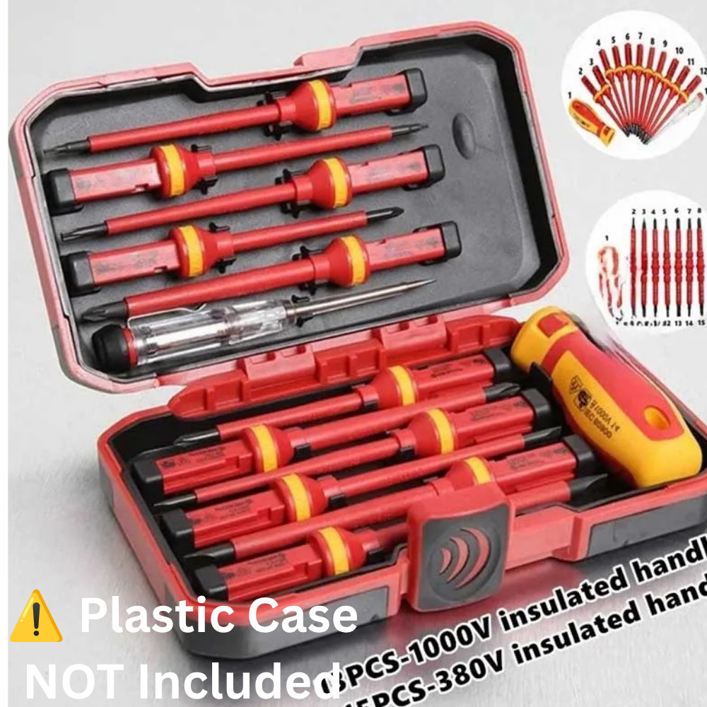 Electrician Insulated Magnetic Screwdriver Set 1000V VDE & GS Certified Pro