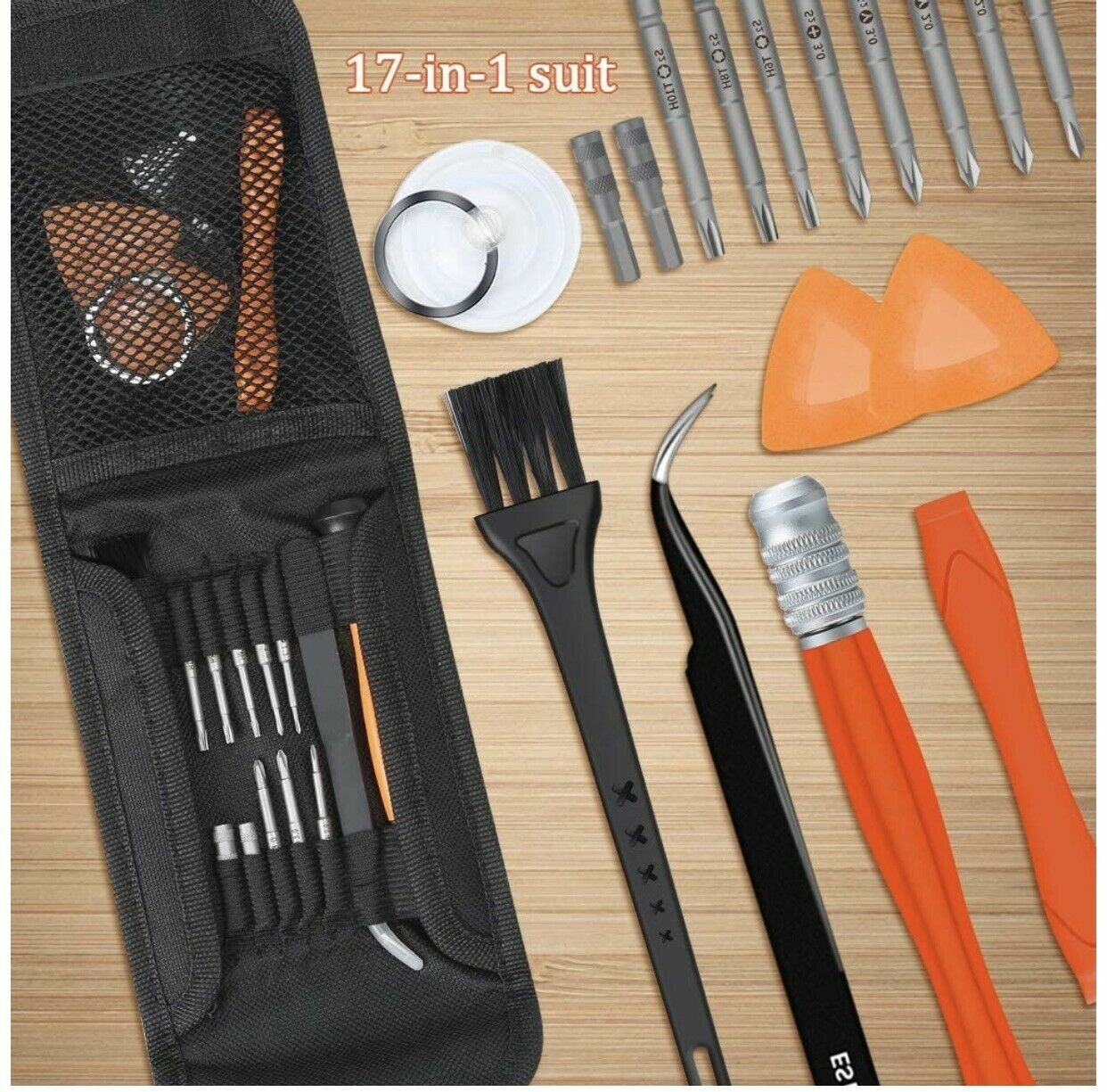 17Pcs Tool kit Security Nintendo Switch Xbox 360 PS4 Console Controller Joycon 1