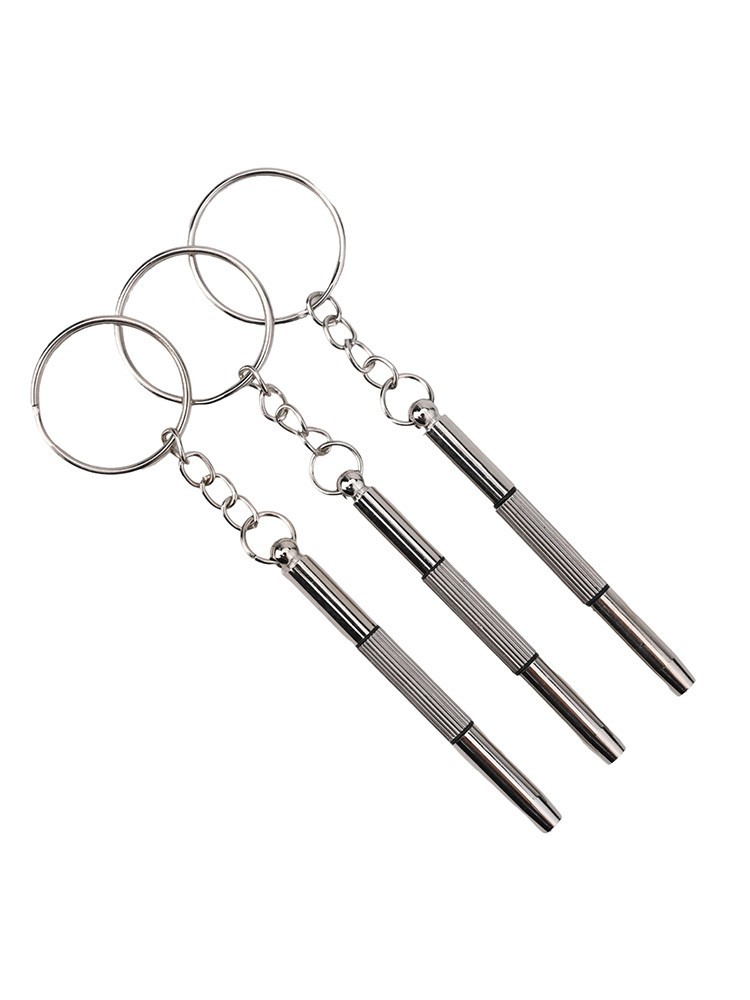 Everyday Carry Screwdriver Keychain Portable Manual Measurement Deviation