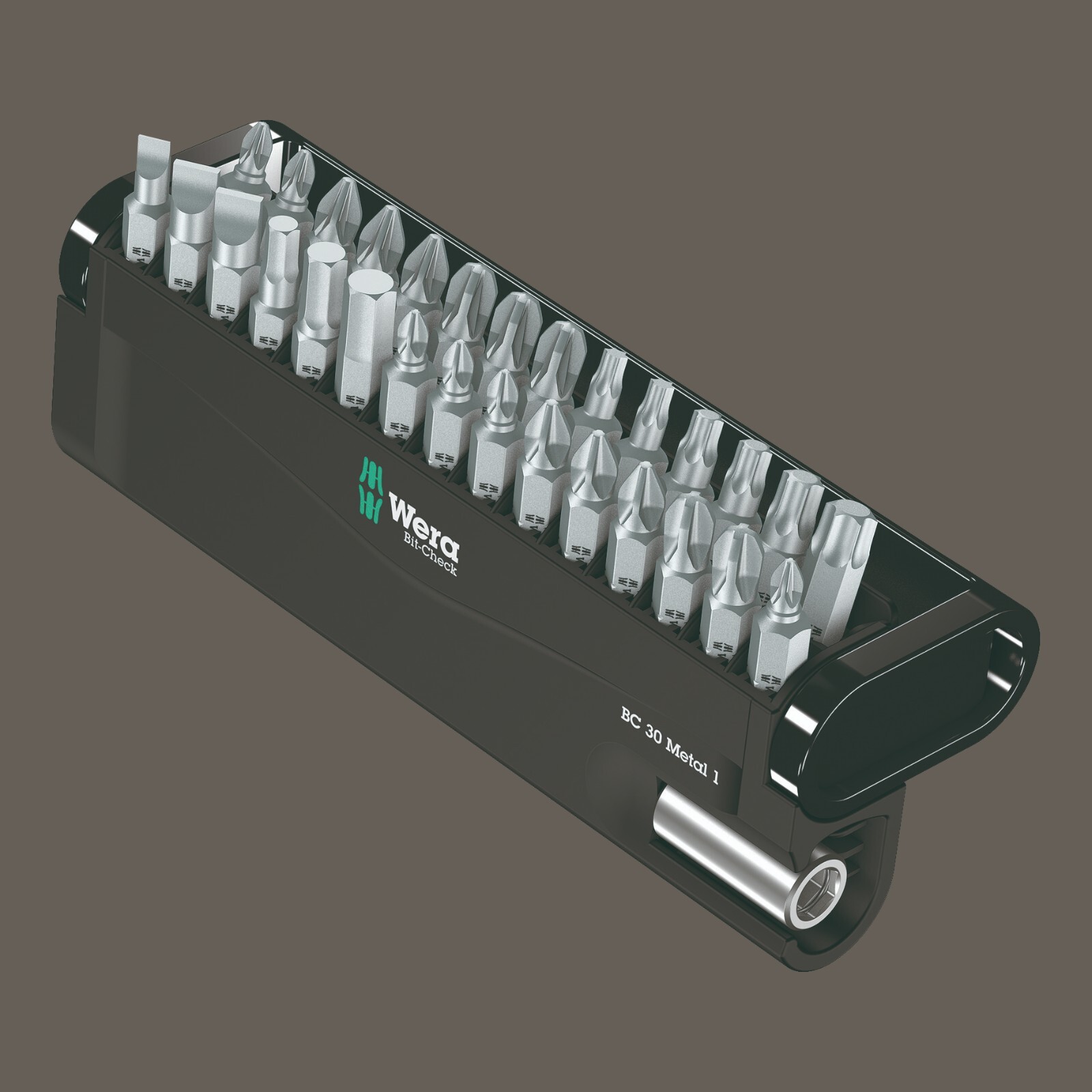 Wera Bit-Check 30 Metal 1 SB Screwdriver Bit Set 05057440001