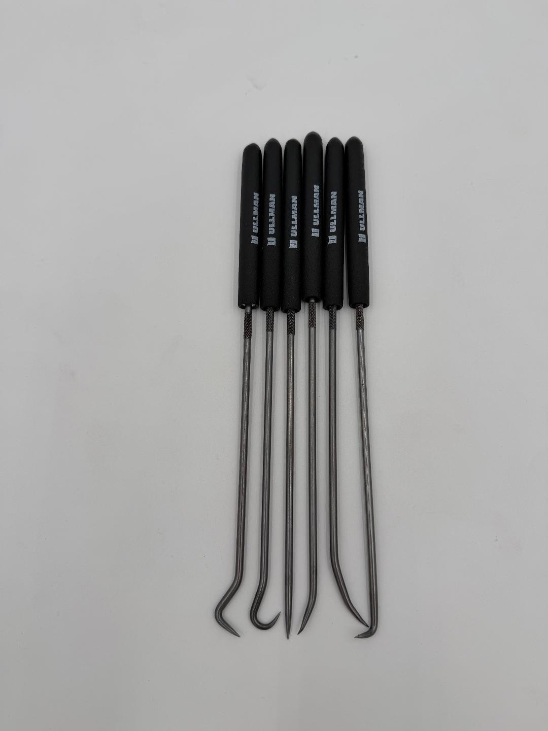 Ullman CHP6-L, 6 Piece Hook and Pick Set, overall length 9 3/4 inches