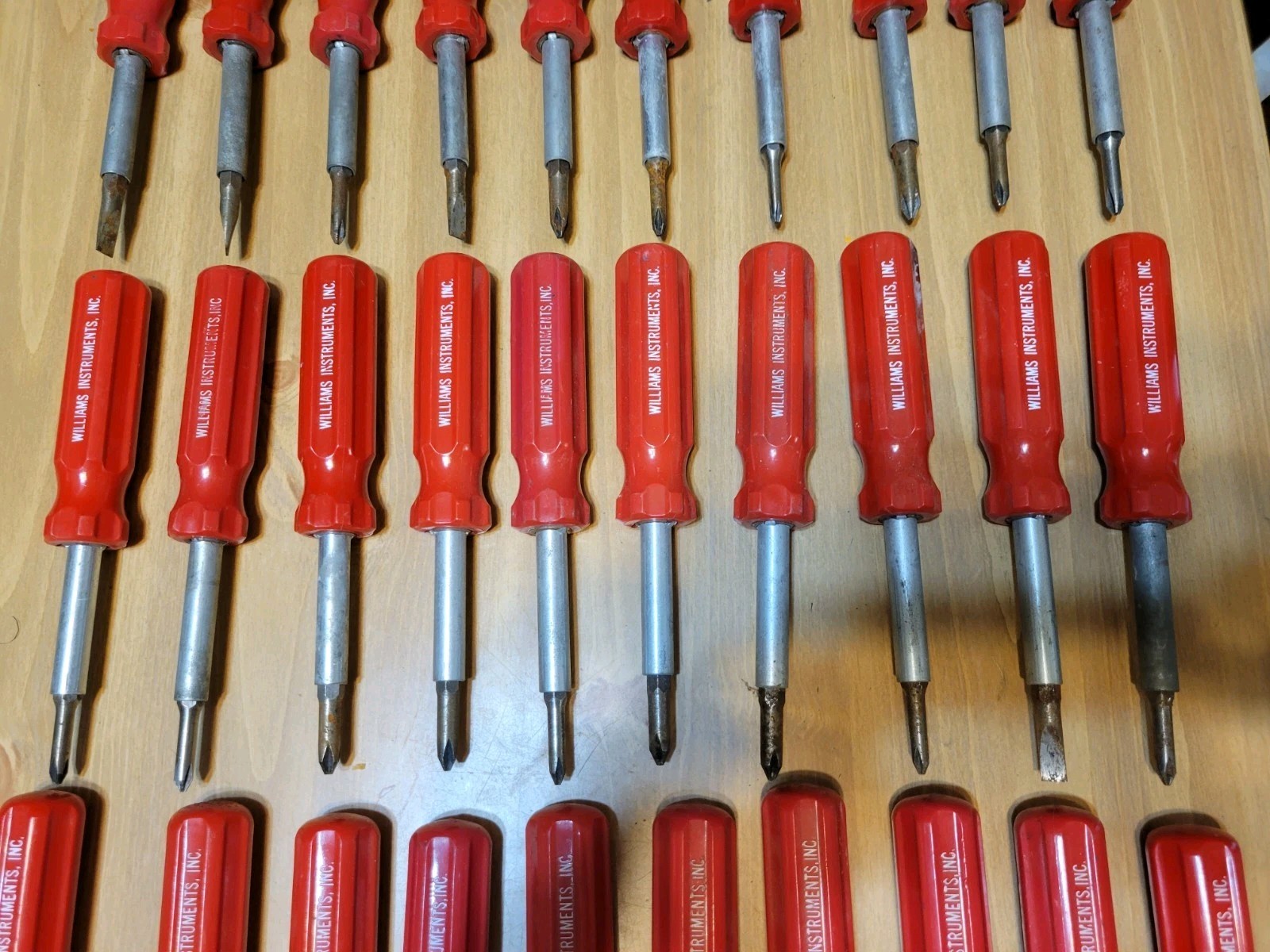 4 In One Lot Of 30 Like Jamestown USA Multi Bit Screwdriver Williams Instrument