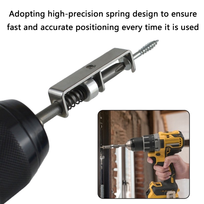Compact Spring Positioning Tool for Carpentry Mechanics Outdoor Work Application