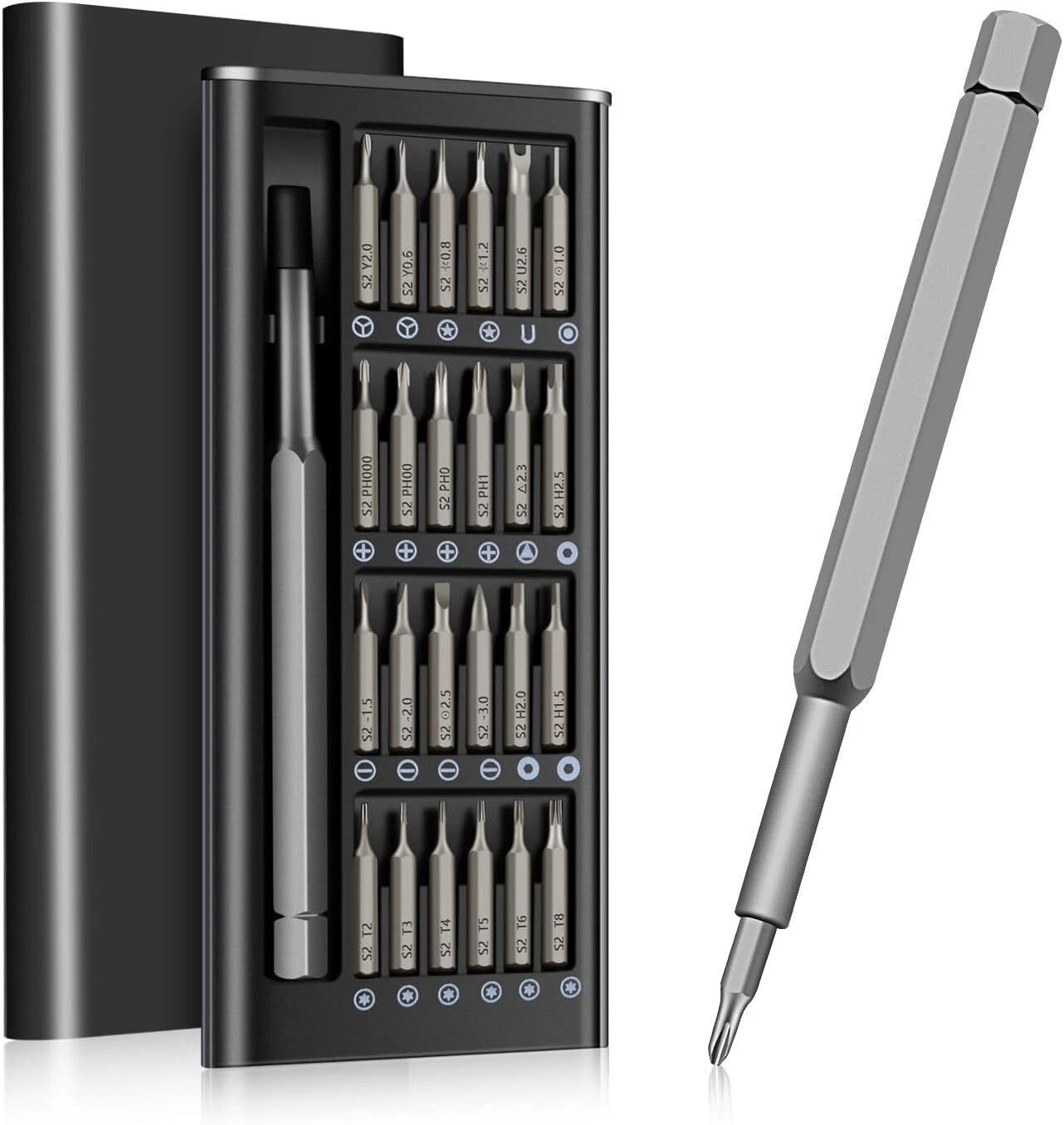 Ball Grip Screwdrivers Set Metric Japanese Motorcycle Drivers for JIS Standard