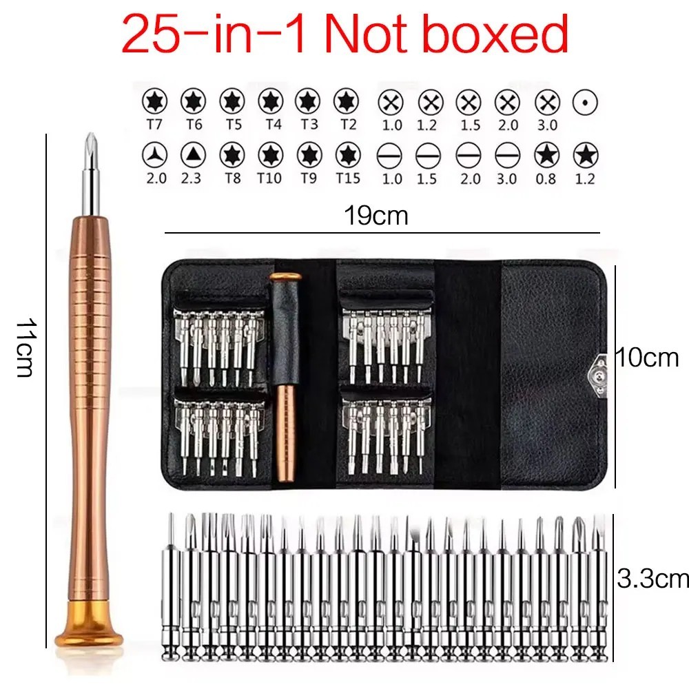 Precision Screwdriver Set 152 in 1 / 25 in 1 Laptop PC Phone Repair Tool Kit Tor