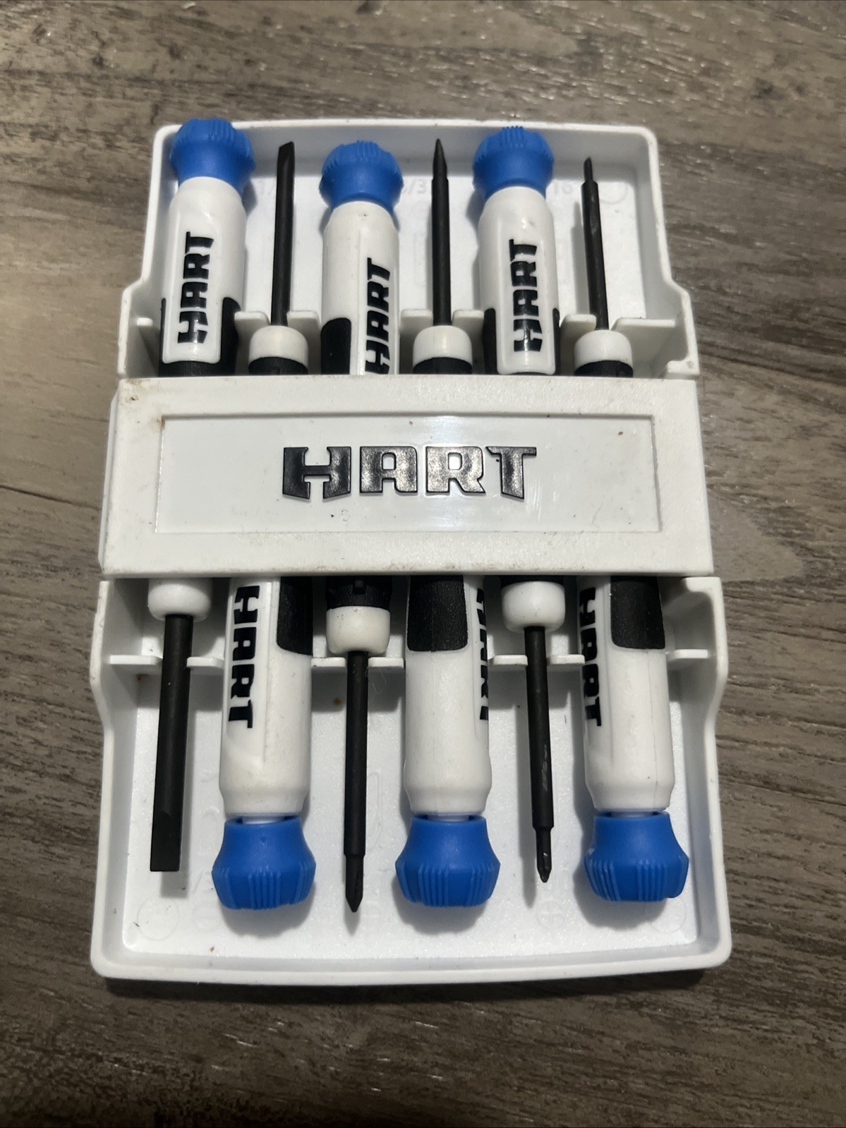 HART Precision Screwdriver Set 6-Piece Micro Phillips Flathead with Case Repair