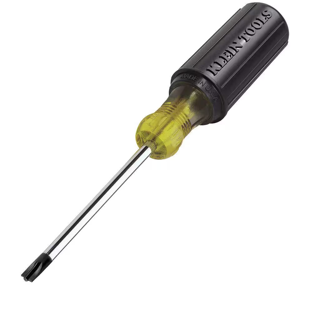 #2 Combo Tip Screwdriver with 4 In. round Shank and Cushion Grip Handle