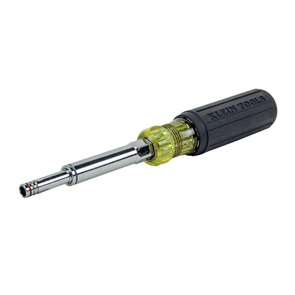 Klein Tools 32801 5-in-1 Multi-Bit Screwdriver / Nut Driver, Heavy Duty (New)
