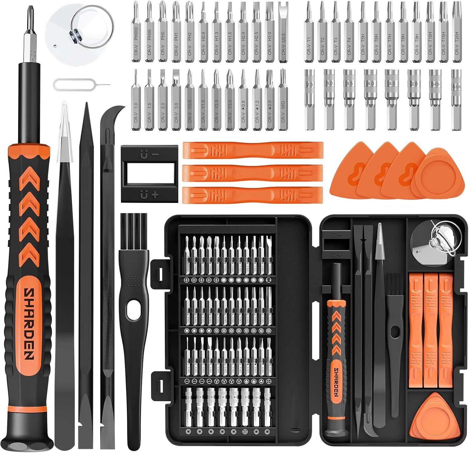 58 in 1 Small Precision Screwdriver Set Magnetic Mini Screwdriver Set with