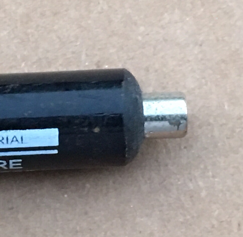 (2) CENTRAL TOOLS MAGNETIC POCKET CLIP MINI PHILLIPS SCREWDRIVER USA MADE