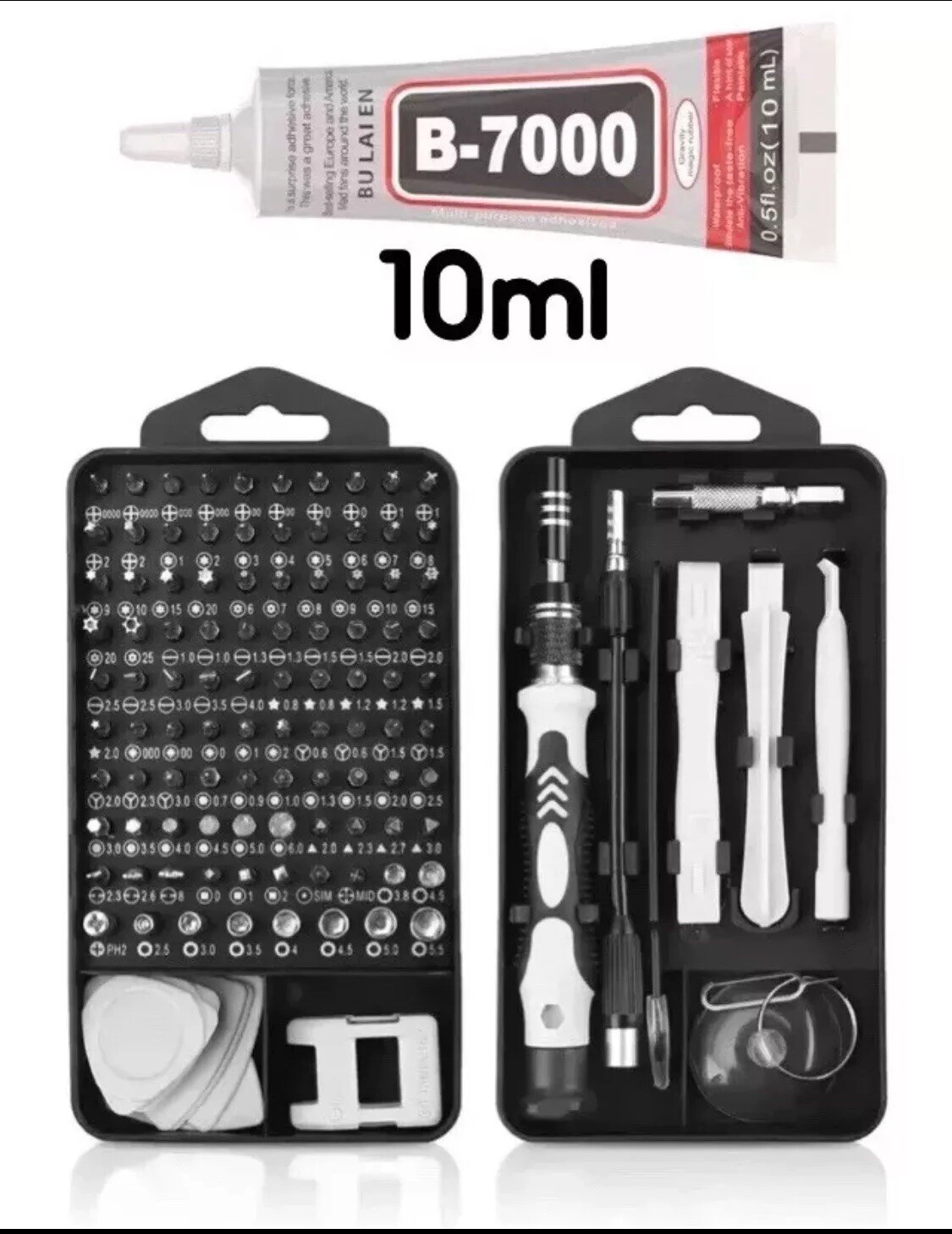 117 pc Precision Screwdriver Set Jeweler Phillips Flat Head Torx T6 T7 T8 T9 T10