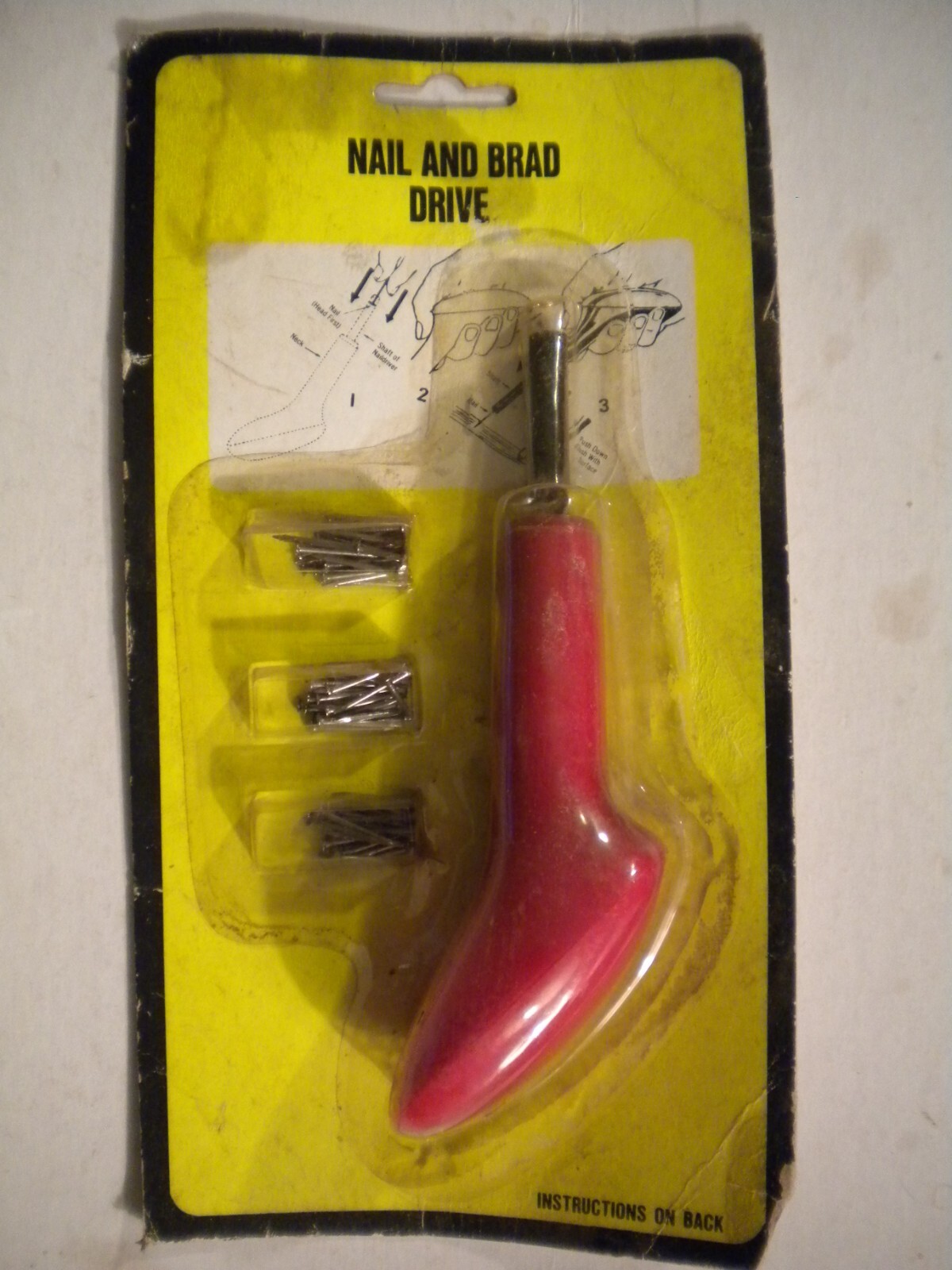 Brad & Nail Driver and Large Supply 17 Ounces of 3/4″ Size Brads