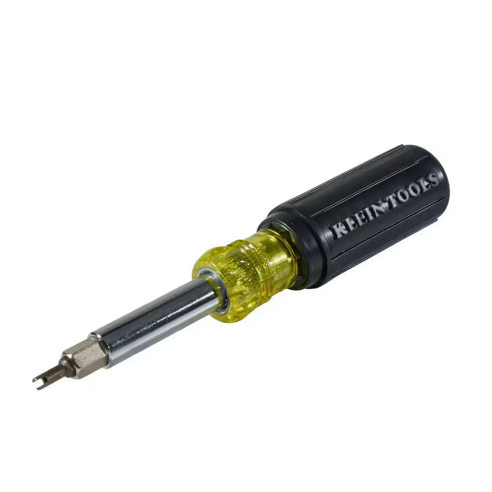 11-In-1 Multi-Bit Screwdriver/Nut Driver with Schrader Valve Core Tool – Cushion