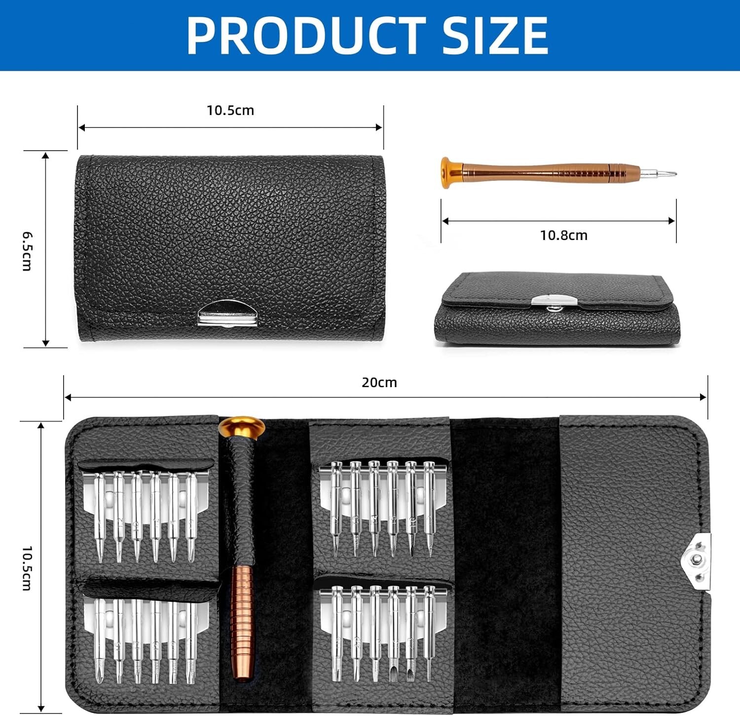 Precision Torx Screwdriver Set – Mini Screwdriver Tool Kit For Glasses Watch