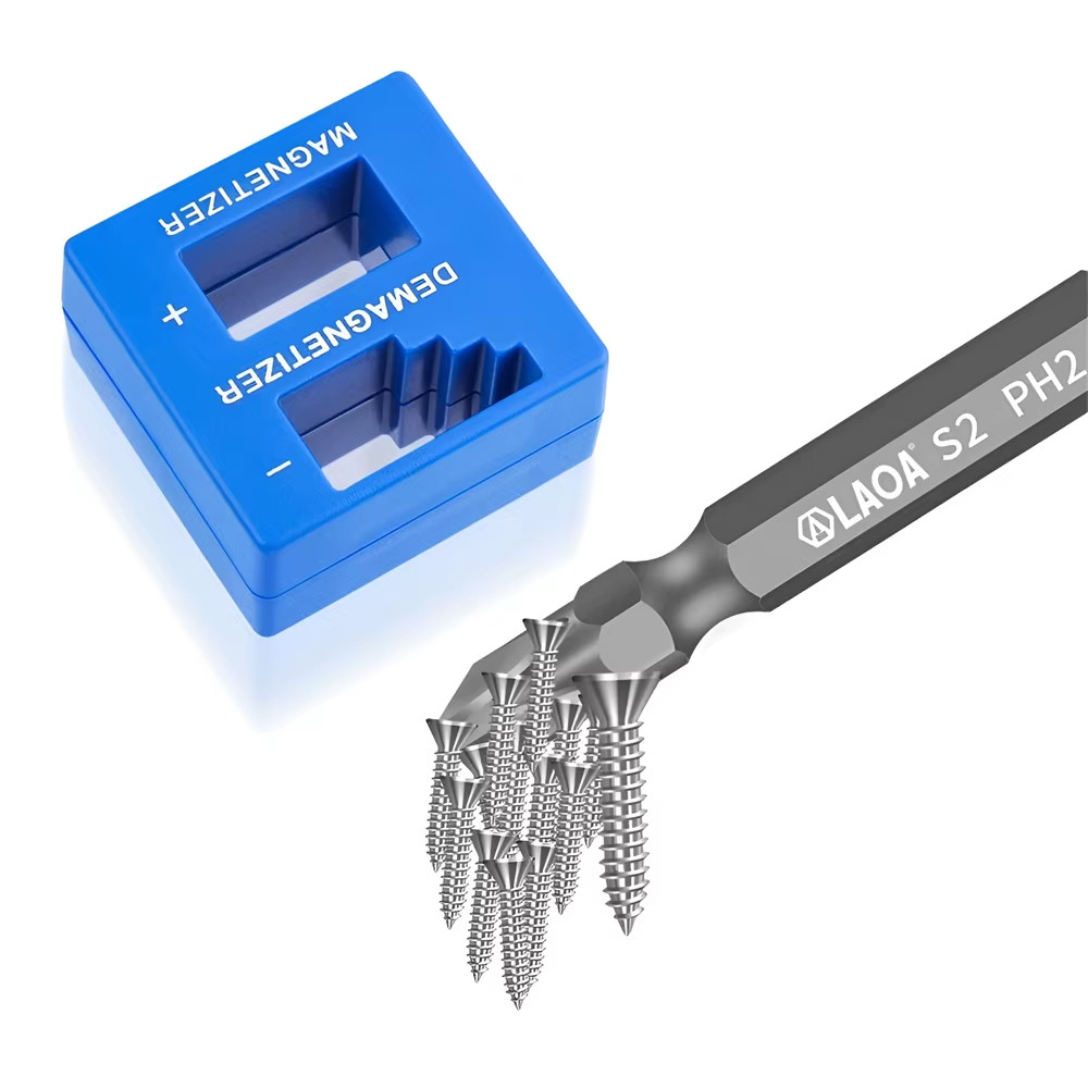 2 in 1 Magnetic Magnetizer Demagnetizer Tool for Screwdriver Repair Hand Tools