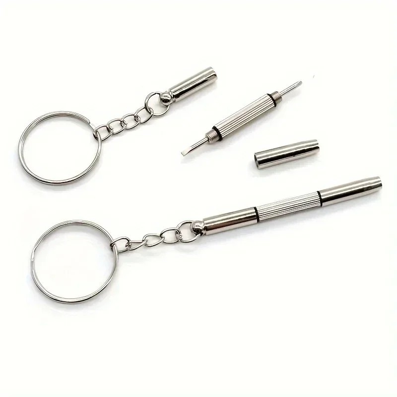 3 In 1 Mini Screwdriver Repair Kit , Portable Eyeglasses, Sunglasses & Watches.