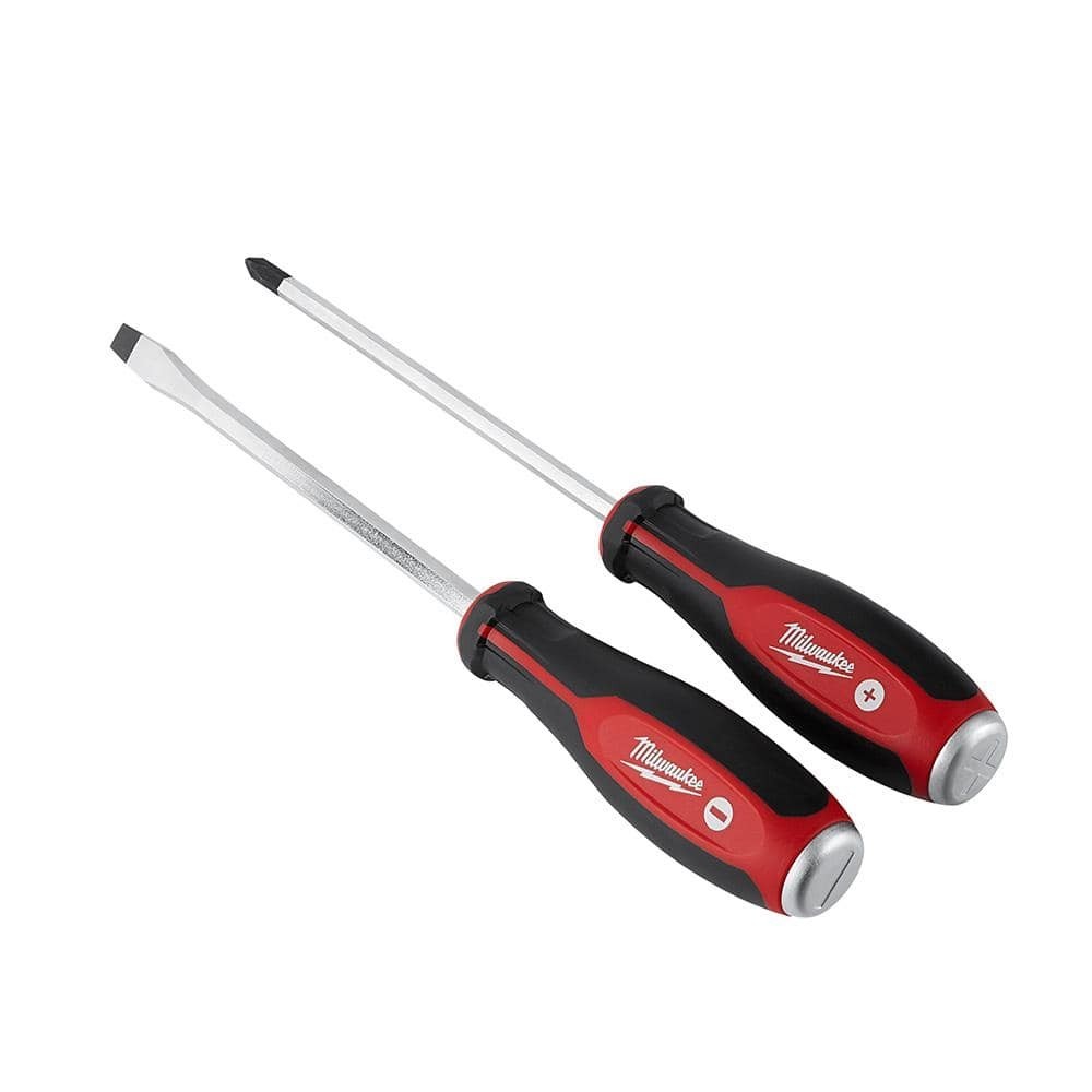Demo Screwdriver Drivers With Steel Caps (2-piece) | Milwaukee Demolition Set