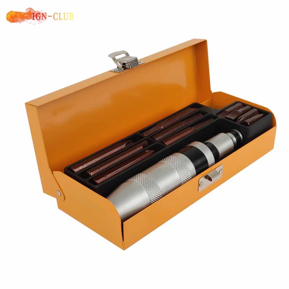 Heavy Duty Drive Impact Driver 11 × 1/2″ Screwdriver Remover Tightening Tool Set