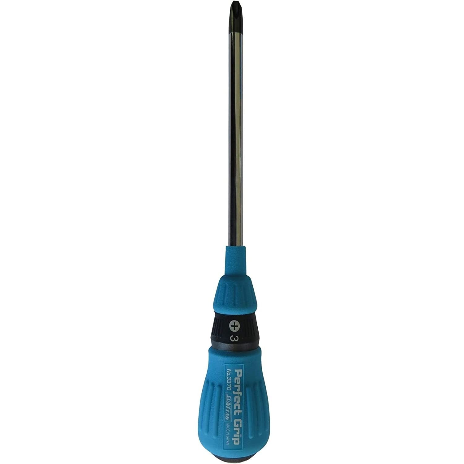 JIS Screwdrivers Set +1 +2 +3 | Perfect Grip, Tang Through, Made in Japan