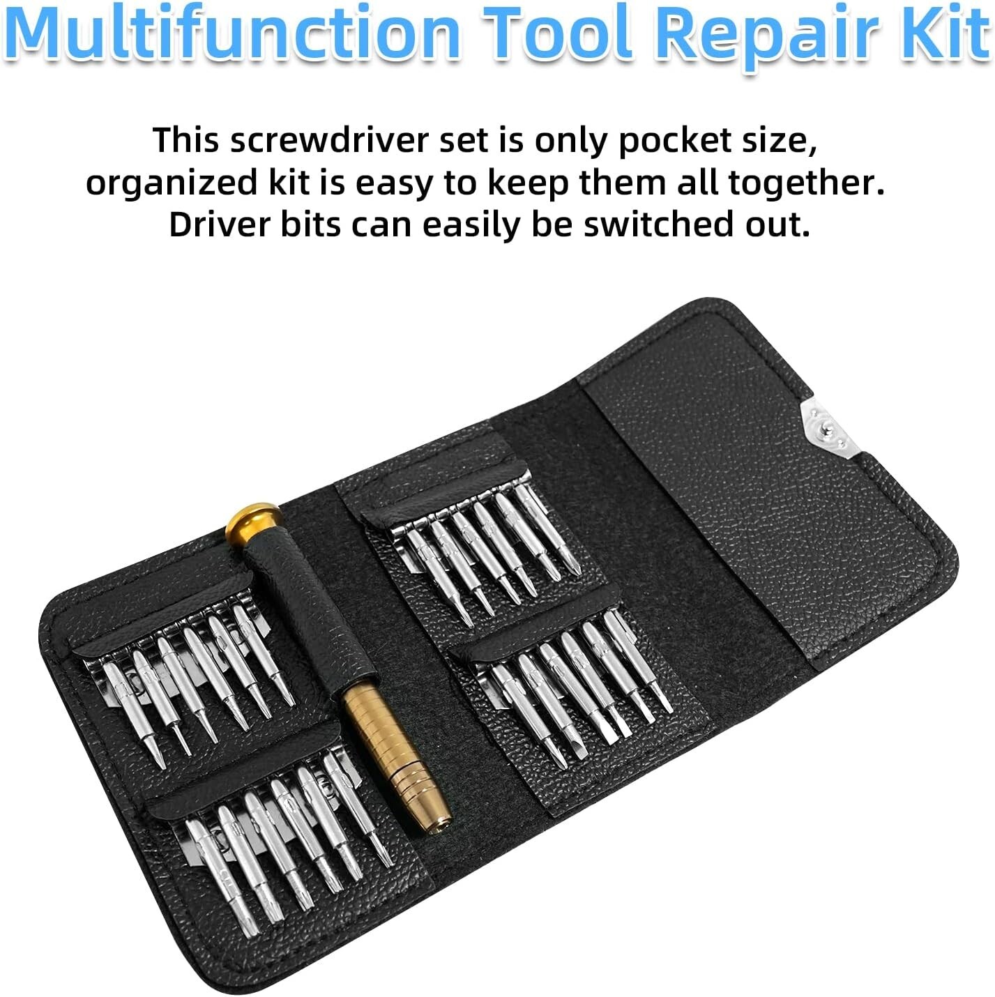 Precision Torx Screwdriver Set – Mini Screwdriver Tool Kit For Glasses Watch