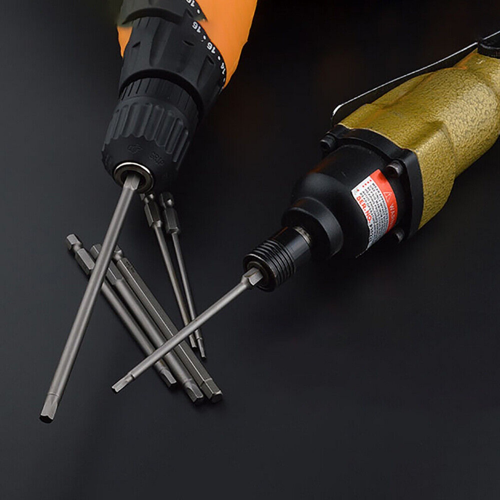 Hex Key Allen Bit Set Quick Change Connect impact Driver Power drill Hex Shank