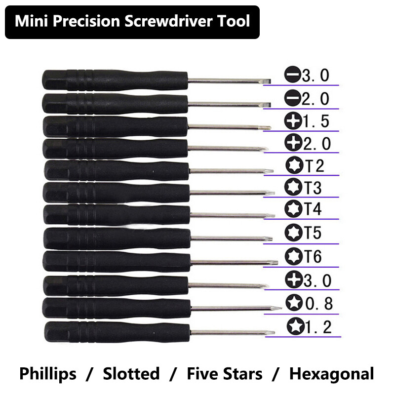 Many Type Mini Precision Screwdriver Tool For Laptop Watches Mobile Repair Micro