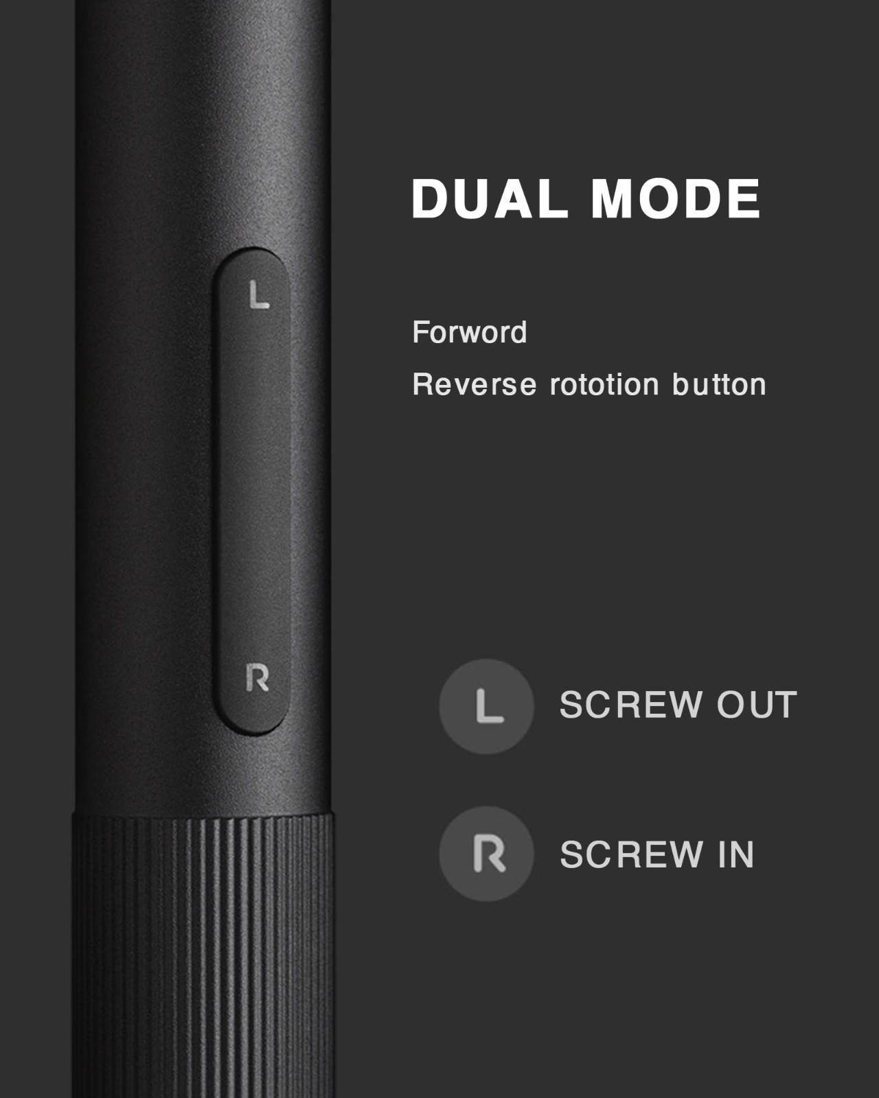 Electric Precision Screwdriver – All-Metal Gearbox, Magnetic Motor, Rechargeable