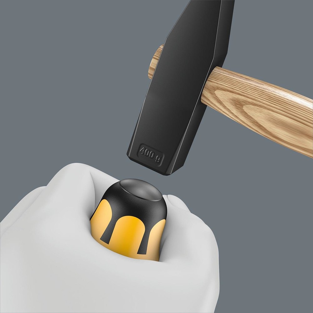 Wera 05100087001 Kraftform Chiseldriver Screwdriver: Chiseling Capabilities