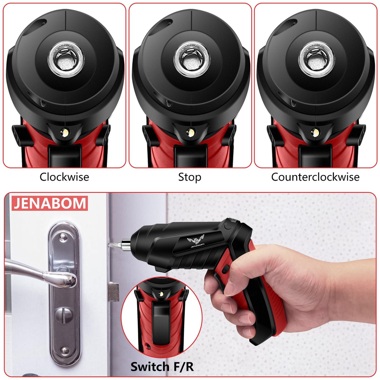 14 in 1 Electric Screwdriver Cordless 3.6V Small Power Drill Set 3Nm Max Torq…