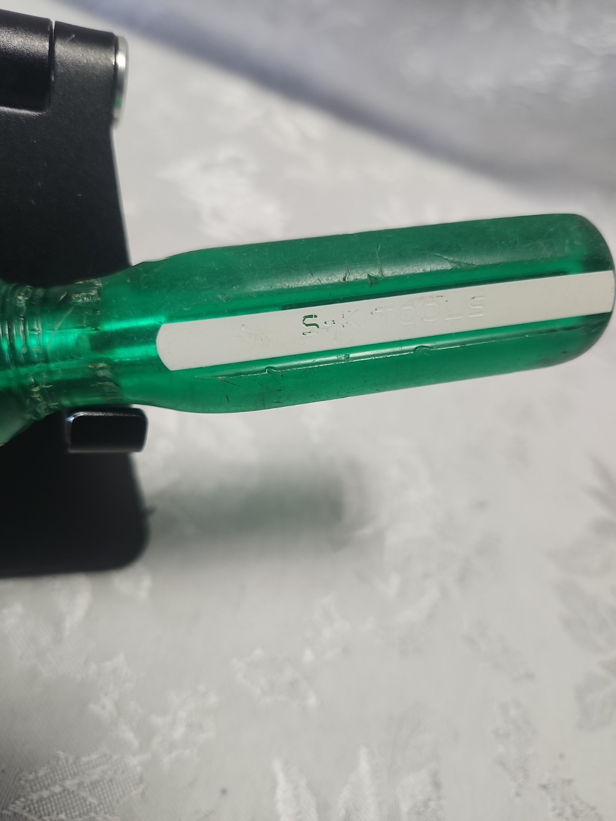 S-K Tools 73003 Phillips Screwdriver Green Handle Steel Plastic Phillips