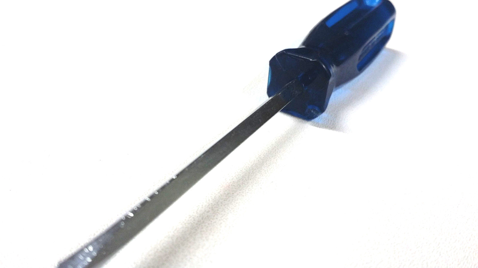 Vintage Herbrand 311 Flathead Screwdriver Blue Plastic Handle *Made in Canada*