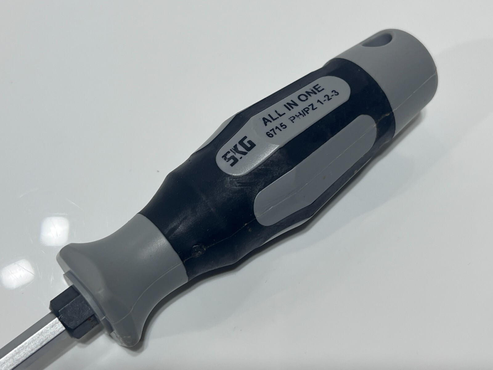 SKG 6715 Silver Line ALL IN ONE PH/PZ 1-2-3 Screwdriver, Comfort Grip, Czech Rep