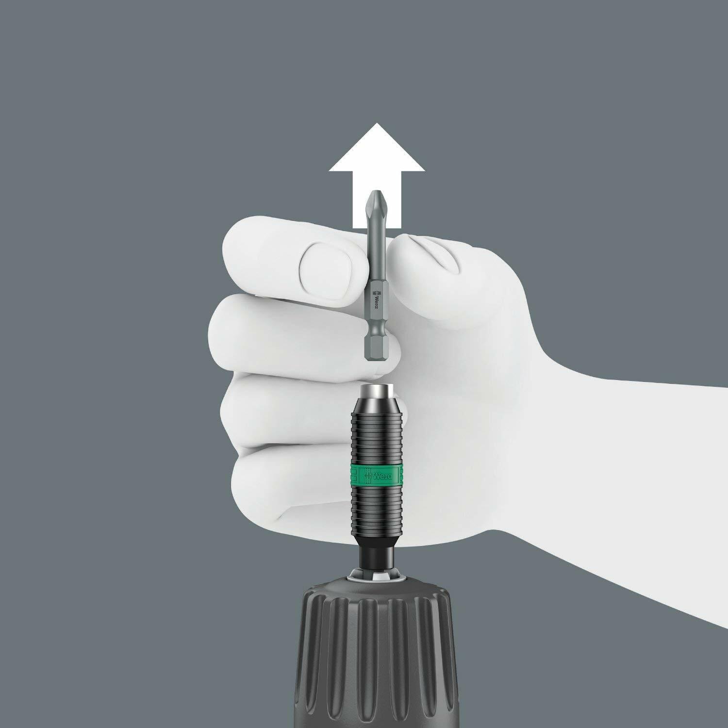 Wera 05053923001 Rapidaptor BiTorsion Universal Bit Holder