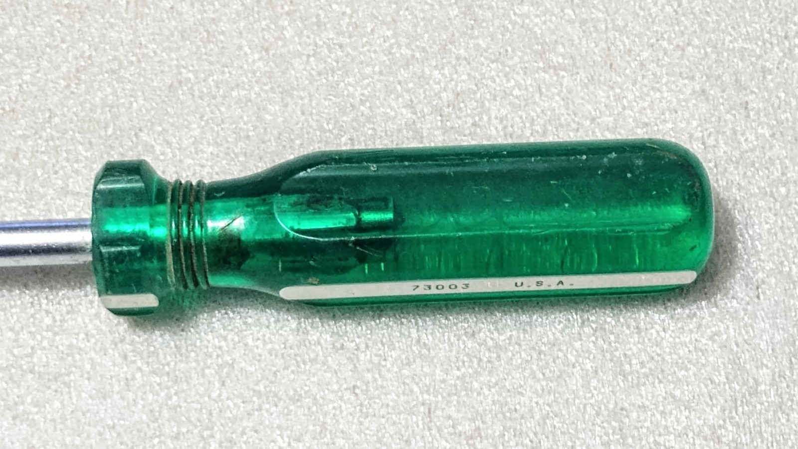 S-K Tools 73003 Phillips Screwdriver Handle Green & White Made In USA