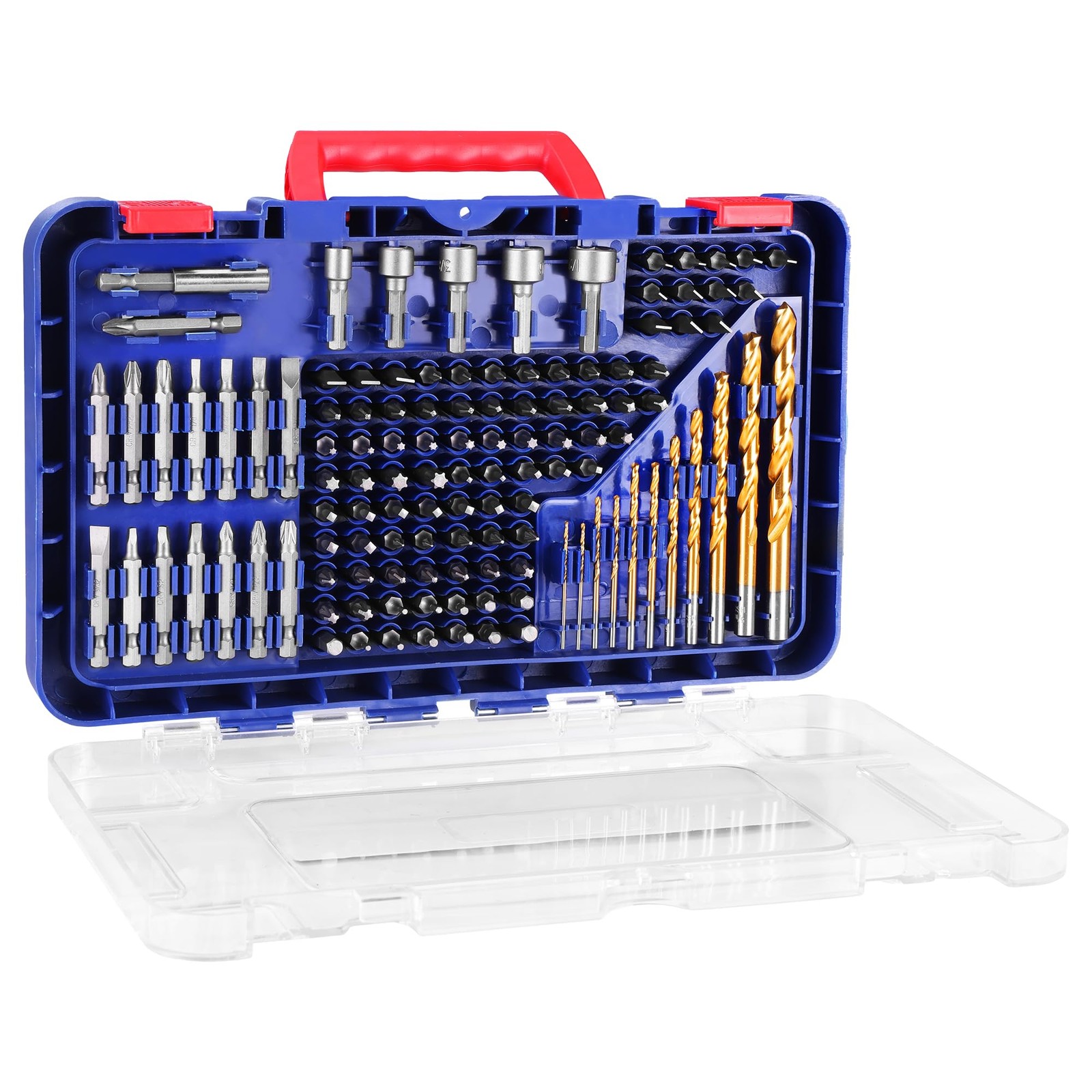 WORKPRO Drill Bit Set, 120-Pieces Impact Driver Bits Set and Screwdriver…