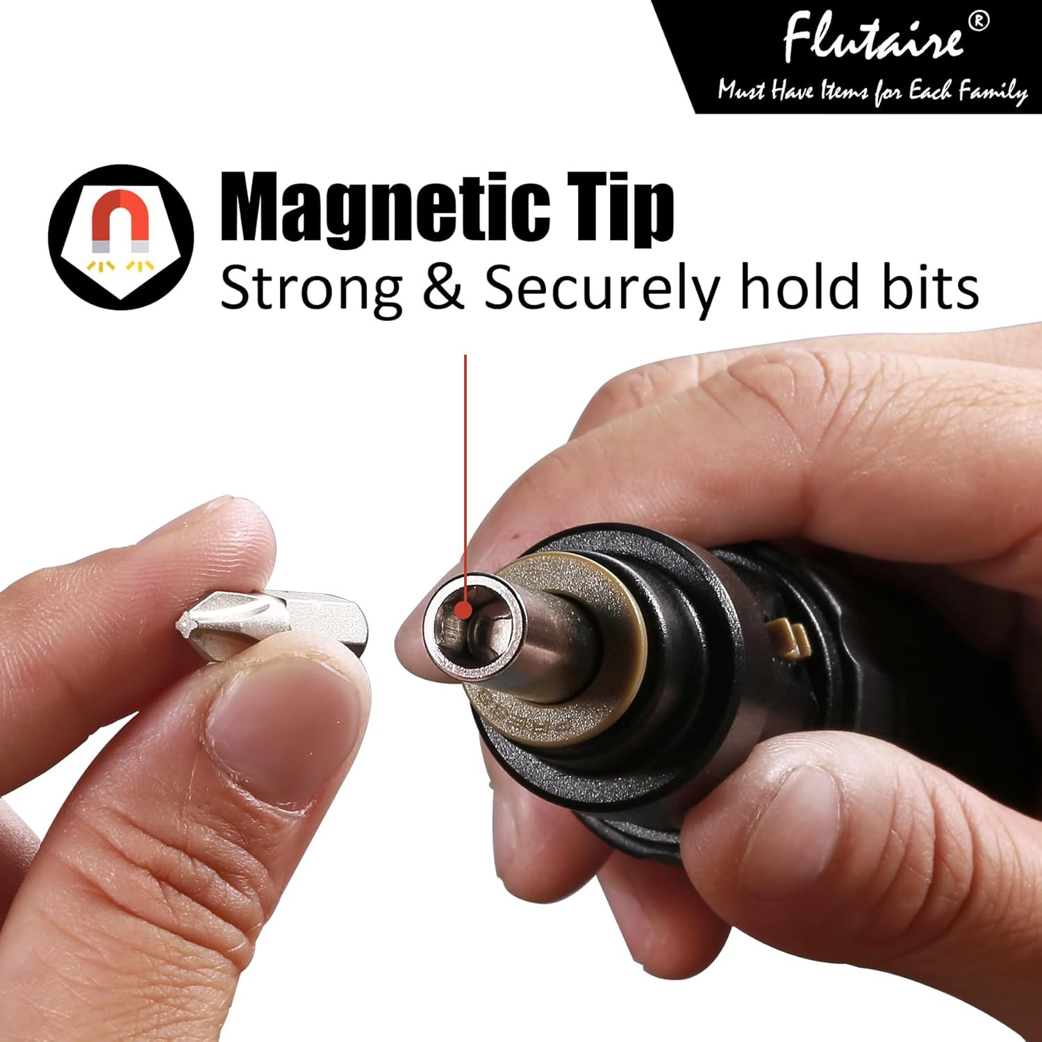 10-in-1 Magnetic Ratcheting Screwdriver Set with Nut Driver and Bits