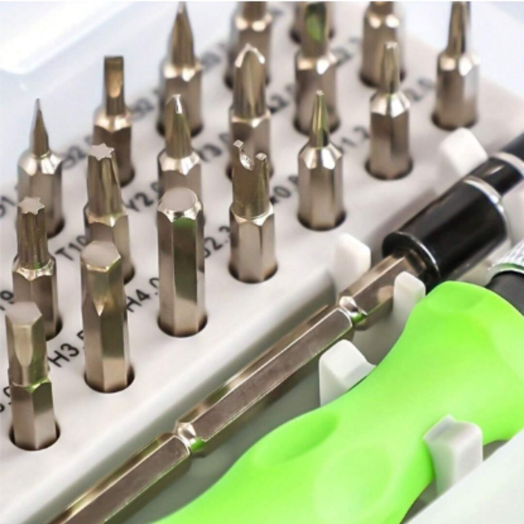 32in1 Precision Screwdriver Set PC Phone Electronics Repair Tool Magnetic Bit