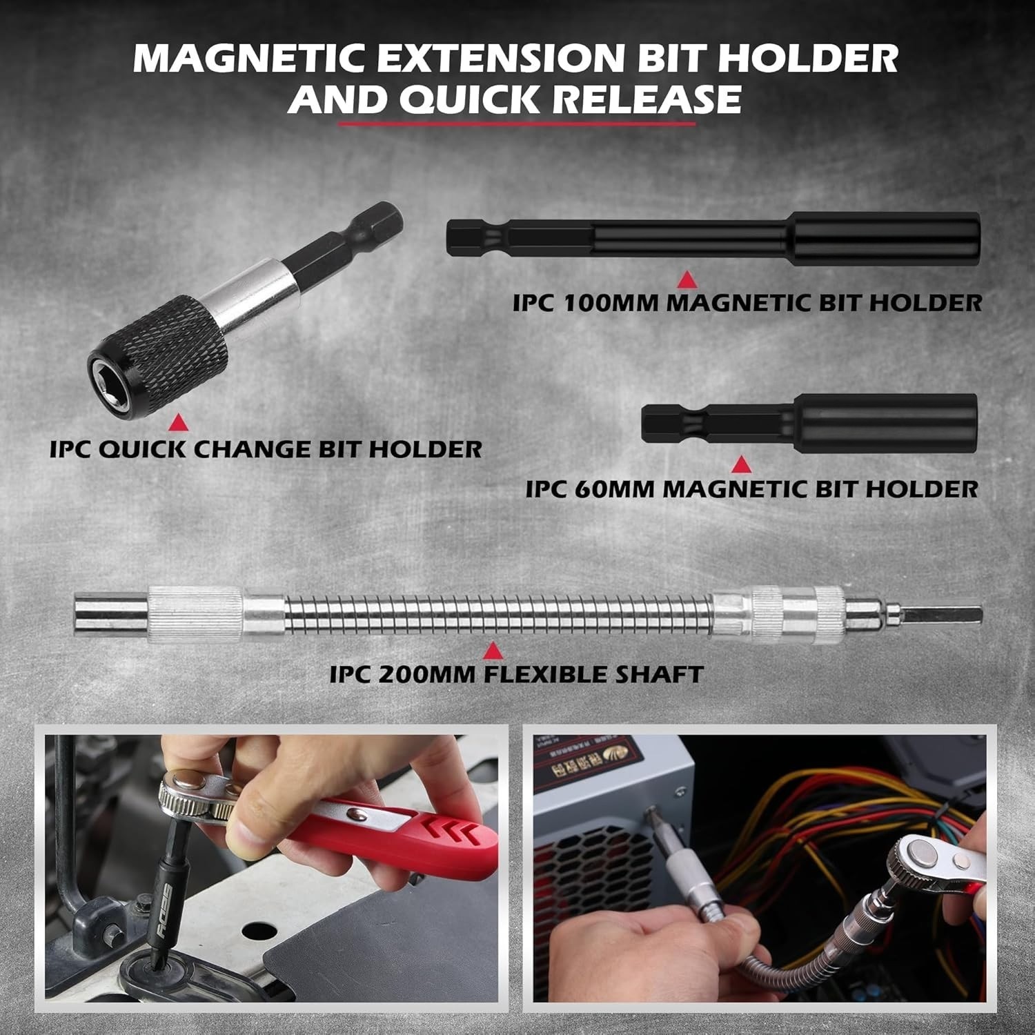232-Piece Ultimate Screwdriver Bit Set, Cr-V Impact Driver Bit Set Includes